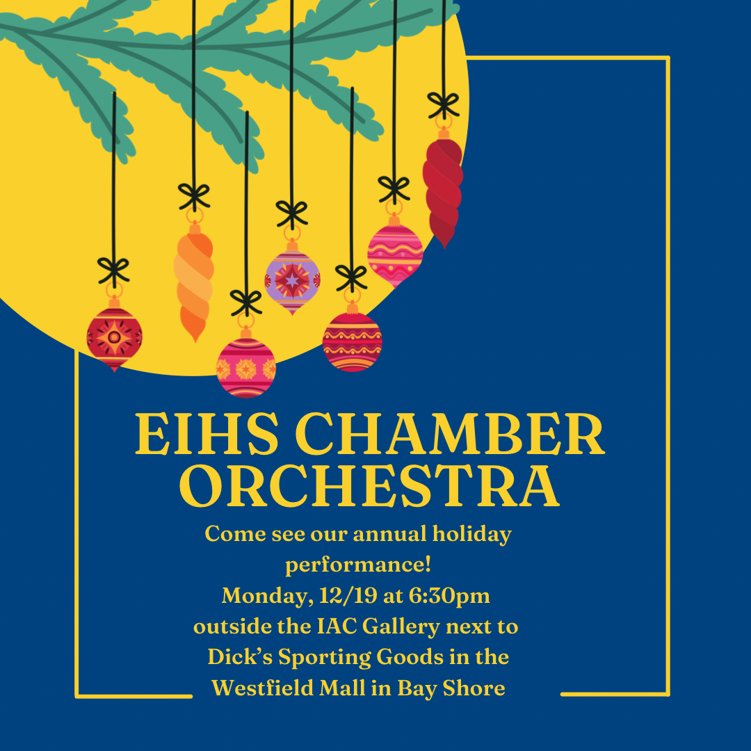 DEC 2022 / East Islip HS Chamber Orchestra Holiday Concert