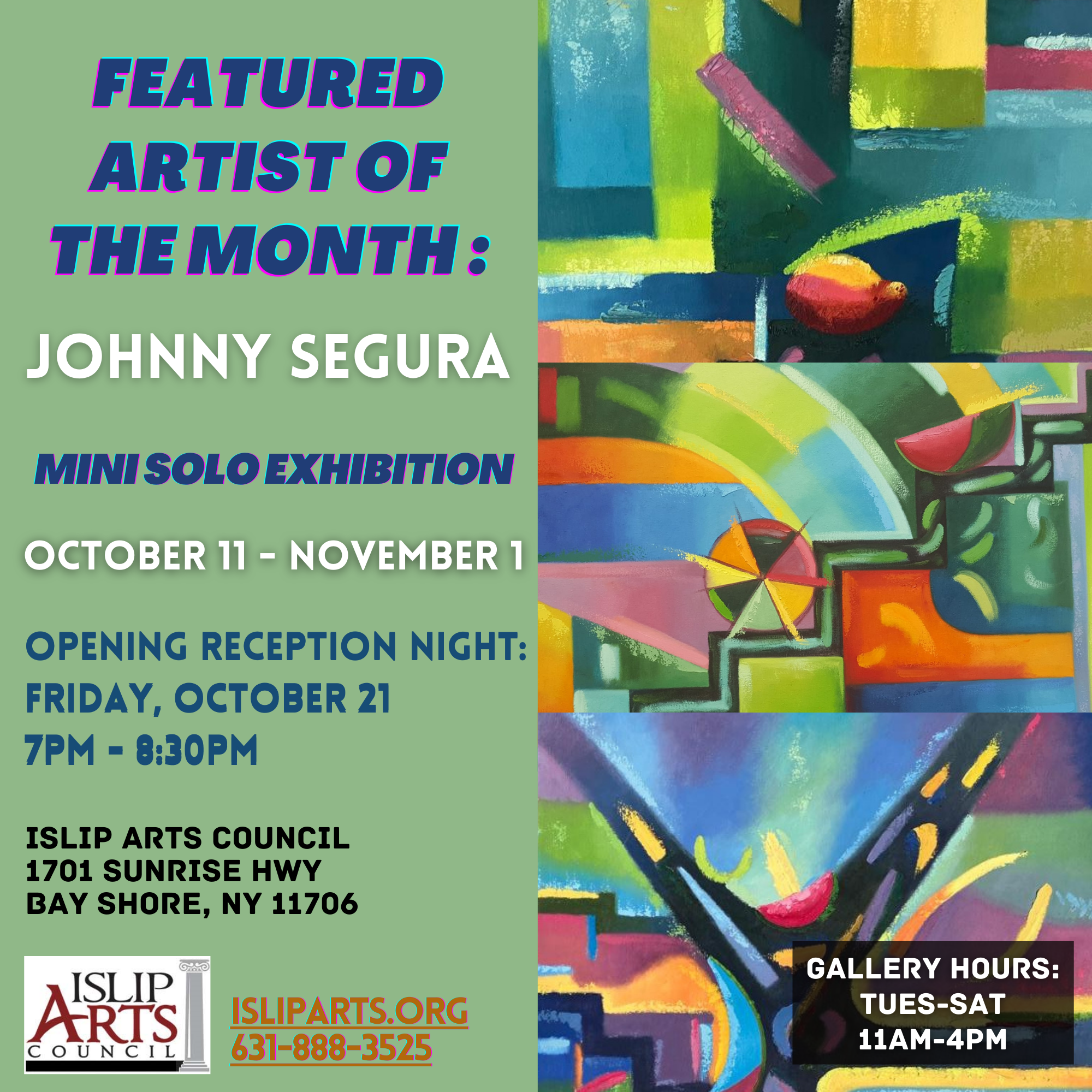 OCT 2022 / Featured Artist: Johnny Segura