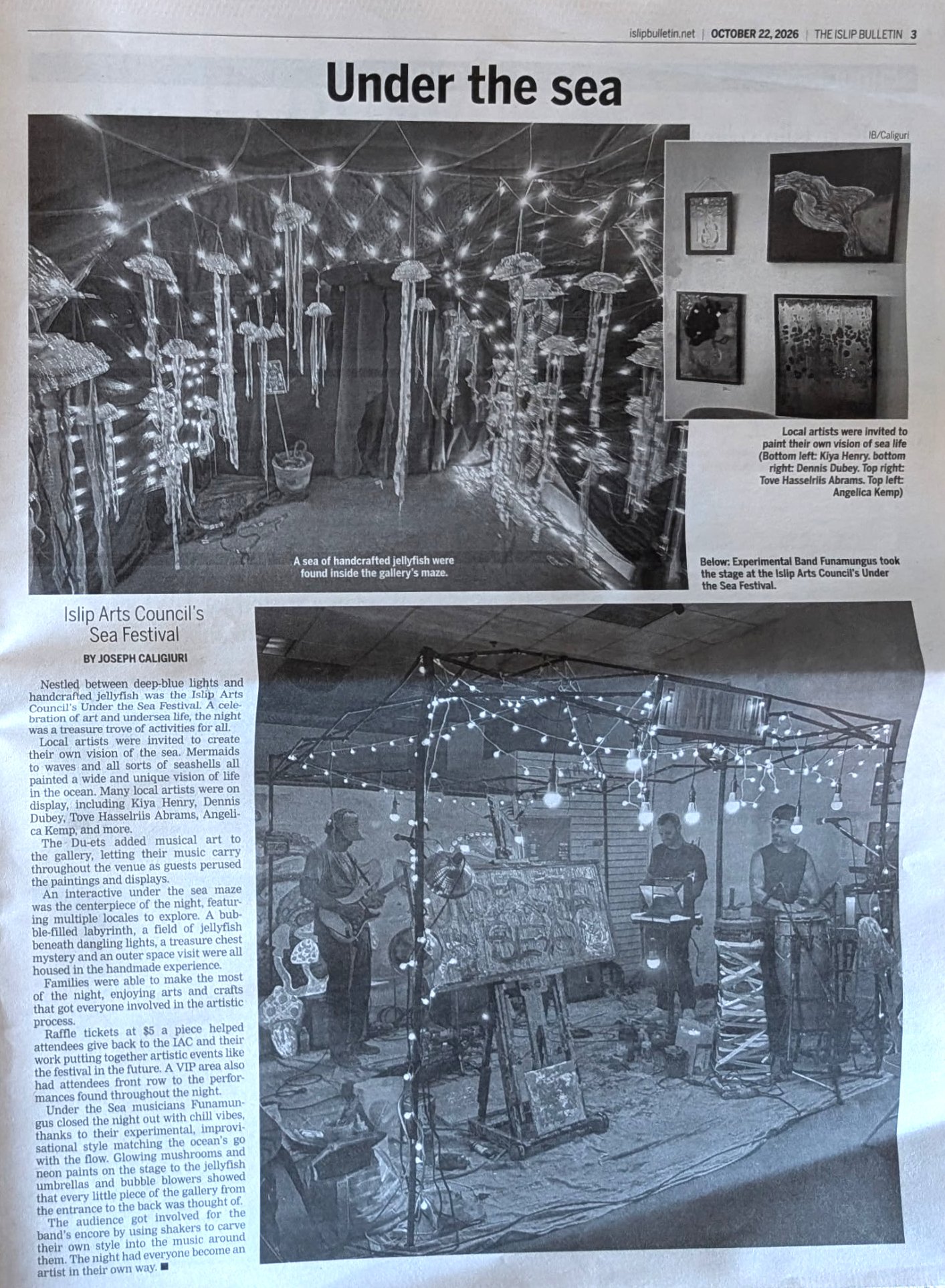 OCT 2026 / IAC Under the Sea Light &amp; Art Festival Review in Islip Bulletin